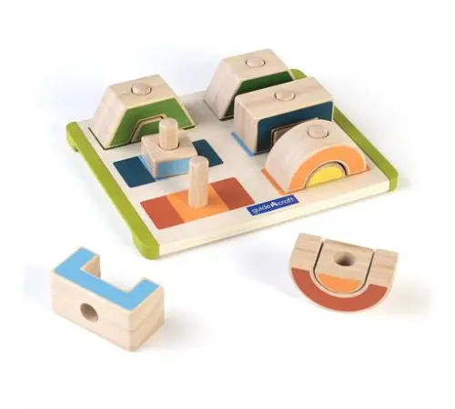 Дерев'яний сортер Guidecraft Manipulatives Чергування та поєднання (G6735) Дерев'яний сортер Guidecraft Manipulatives Чергування та поєднання (G6735)
