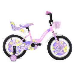 Дитячий велосипед Capriolo Viola 16” – 2021 - рожево-білий