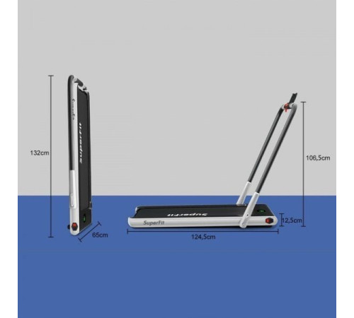 Бігова доріжка електрична Costway SP37036DE-SL