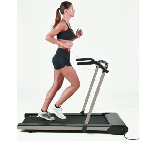 Бігова доріжка електрична Toorx Treadmill City Compact Pure Bronze (CITY-COMPACT-B)