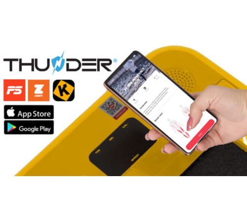 Бігова доріжка електрична THUNDER RACE-GOLD Бігова доріжка електрична THUNDER RACE-GOLD