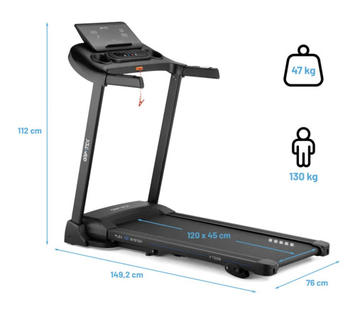 Бігова доріжка електрична Gymtek XT580