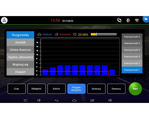 Електрична бігова доріжка APVsport Futura Prestige AVP8000 Група 2 + доп