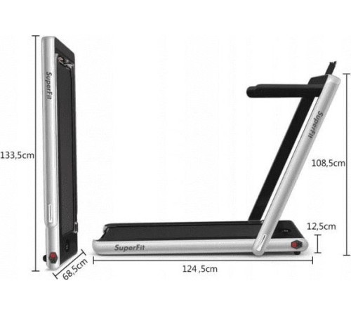 Бігова доріжка електрична Costway SP37146DE