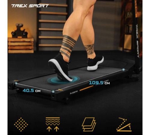 Бігова доріжка електрична Trex Sport TX-500TM PULSO