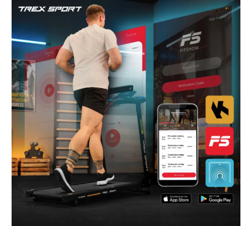Бігова доріжка електрична Trex Sport TX-500TM PULSO