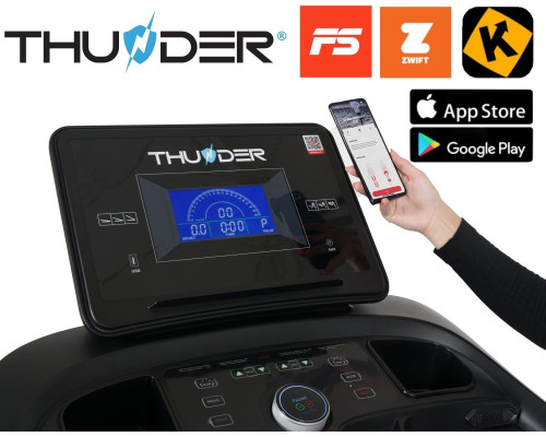 Електрична бігова доріжка Thunder Treadmil CORE-S-BLACK