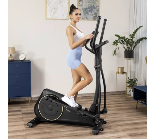 Орбітрек електромагнітний Gymtek XC4500 чорно-золотистий Орбітрек електромагнітний Gymtek XC4500 чорно-золотистий