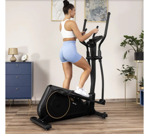 Орбітрек електромагнітний Gymtek XC4500 чорно-золотистий Орбітрек електромагнітний Gymtek XC4500 чорно-золотистий
