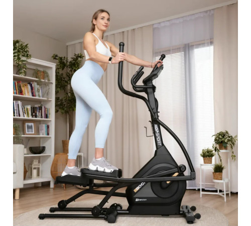 Орбітрек електромагнітний Hop-Sport HS-140CF Rock чорний Орбітрек електромагнітний Hop-Sport HS-140CF Rock чорний