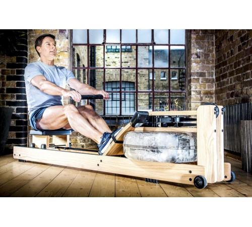 Веслувальний тренажер водний WaterRower S4 Oak