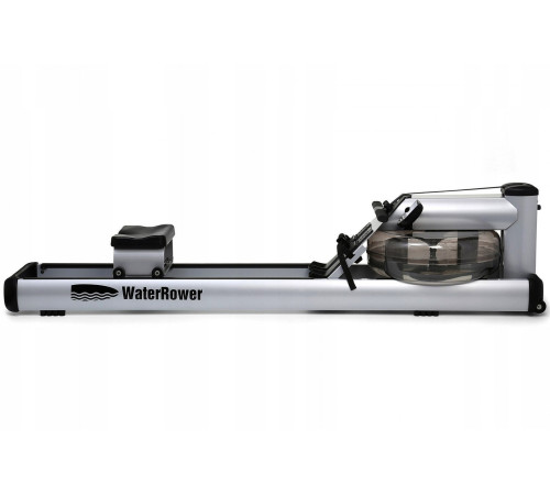 Веслувальний тренажер водний WaterRower M1 LoRise S4 Aluminum