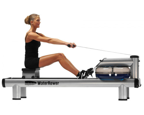 Веслувальний тренажер WaterRower M1 HiRise S4 Aluminum