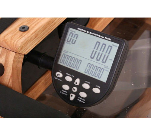 Веслувальний тренажер водний WaterRower Natural S4 Ash