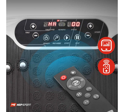 Віброплатформа Hop-Sport HS-040VS Cube білий Віброплатформа Hop-Sport HS-040VS Cube білий
