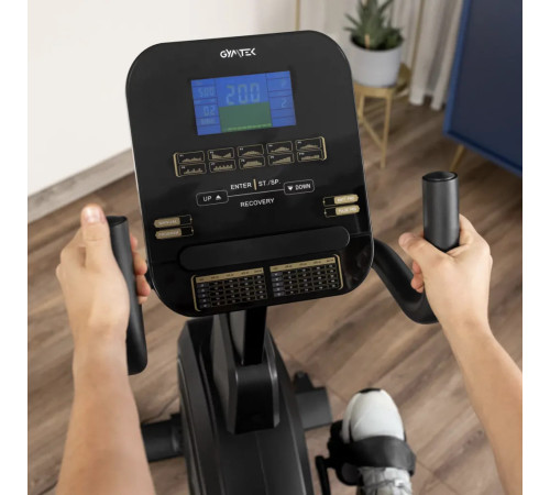 Велотренажер горизонтальний електромагнітний Gymtek XBR6000 чорно-золотистий Велотренажер горизонтальний електромагнітний Gymtek XBR6000 чорно-золотистий