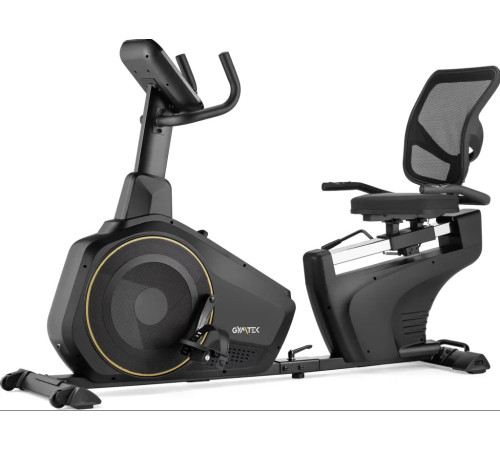 Велотренажер горизонтальний електромагнітний Gymtek XBR6000 чорно-золотистий Велотренажер горизонтальний електромагнітний Gymtek XBR6000 чорно-золотистий