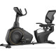 Велотренажер горизонтальний електромагнітний Gymtek XBR6000 чорно-золотистий