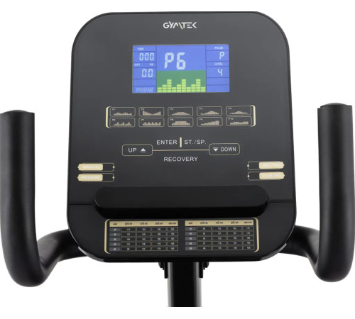 Велотренажер горизонтальний електромагнітний Gymtek XBR6000 чорно-золотистий Велотренажер горизонтальний електромагнітний Gymtek XBR6000 чорно-золотистий