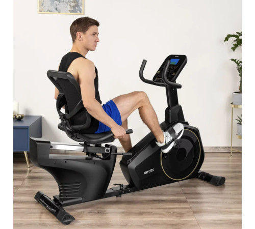 Велотренажер горизонтальний електромагнітний Gymtek XBR6000 чорно-золотистий Велотренажер горизонтальний електромагнітний Gymtek XBR6000 чорно-золотистий