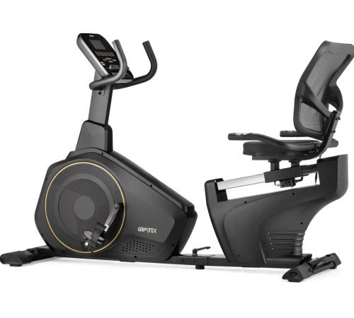 Велотренажер горизонтальний електромагнітний Gymtek XBR6000 чорно-золотистий Велотренажер горизонтальний електромагнітний Gymtek XBR6000 чорно-золотистий