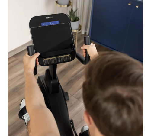 Велотренажер горизонтальний електромагнітний Gymtek XBR6000 чорно-золотистий Велотренажер горизонтальний електромагнітний Gymtek XBR6000 чорно-золотистий