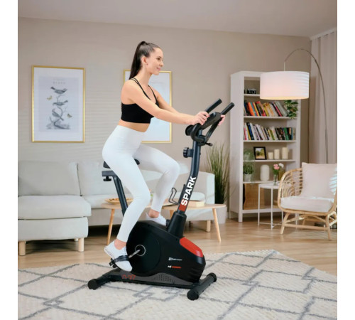 Велотренажер магнітний Hop-Sport HS-2080 Spark чорно-червоний (2025) Велотренажер магнітний Hop-Sport HS-2080 Spark чорно-червоний (2025)