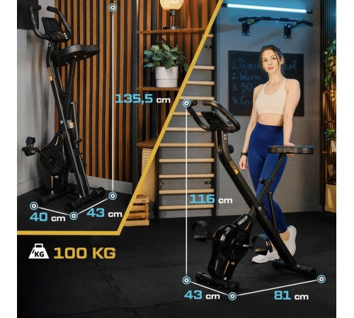 Велотренажер магнітний Trex Sport TX-340XB BRIZ чорний Велотренажер магнітний Trex Sport TX-340XB BRIZ чорний