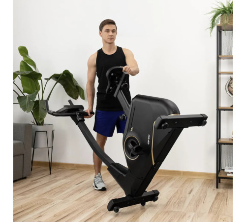 Велотренажер електромагнітний Gymtek XB4500 чорно-золотистий Велотренажер електромагнітний Gymtek XB4500 чорно-золотистий