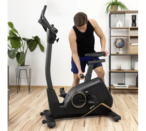 Велотренажер електромагнітний Gymtek XB4500 чорно-золотистий Велотренажер електромагнітний Gymtek XB4500 чорно-золотистий