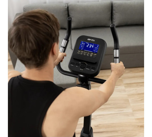 Велотренажер електромагнітний Gymtek XB4500 чорно-золотистий Велотренажер електромагнітний Gymtek XB4500 чорно-золотистий
