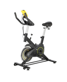 Велотренажер спінінг 7 кг ONE FITNESS SW2501 жовтий