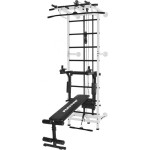 TOTALFIT Драбина гімнастична KRAFT SYSTEM 3 в 1 біла