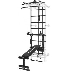 TOTALFIT Драбина гімнастична KRAFT SYSTEM 3 в 1 біла