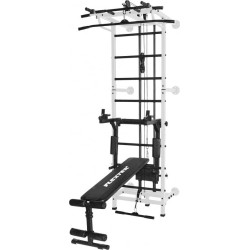 TOTALFIT Драбина гімнастична KRAFT SYSTEM 3 в 1 біла