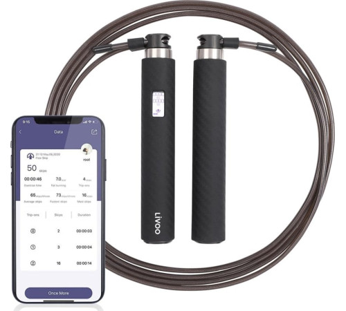 Скакалка спортивна Livoo Smart, 265 см, Скакалка спортивна Livoo Smart, 265 см,