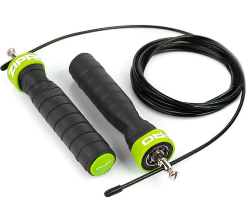 Скакалка спортивна Zipro 300 см зелений Скакалка спортивна Zipro 300 см зелений