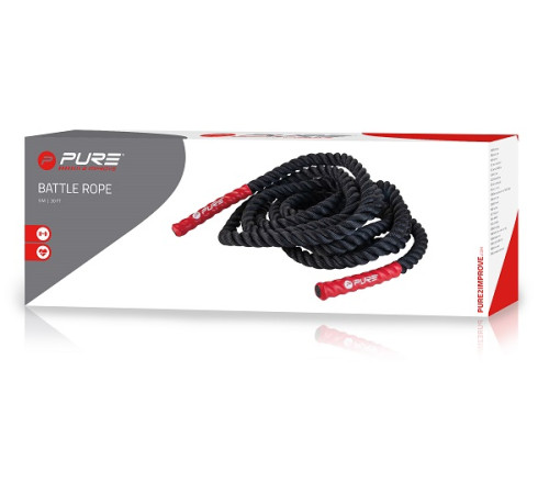 Скакалка тренувальна Pure2Improve BATTLE ROPE 9м