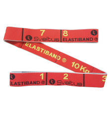 Эспандер для фитнеса Sveltus Elastiband 10 кг Красный (SLTS-0142)