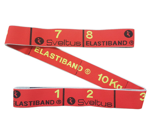 Эспандер для фитнеса Sveltus Elastiband 10 кг Красный (SLTS-0142)