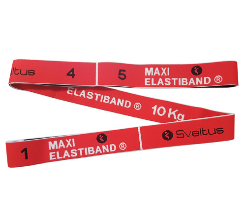 Эспандер для фитнеса Sveltus Maxi Elastiband 10 кг Красный (SLTS-0114)