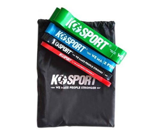 Стрічки для вправ K-SPORT Power Band KIT 4 GUM