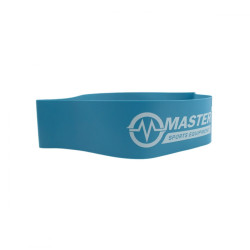 Гумова стрічка для вправ MASTER - голуба