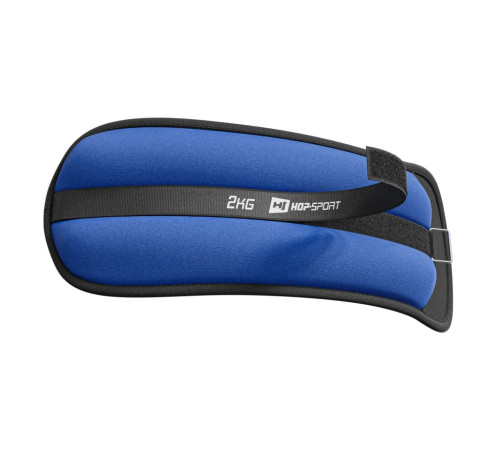 Обважнювачі для ніг та рук Hop-Sport HS-S004WB 2х2 кг, сині Обважнювачі для ніг та рук Hop-Sport HS-S004WB 2х2 кг, сині