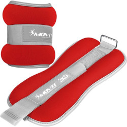Обтяжувачі Movit Neoprene, світловідбиваючі манжети - 2 х 3 кг