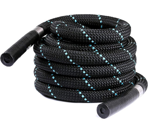 Канат тренувальний для кросфіту 15м Battle Rope WCG 38х15