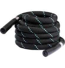 Канат тренувальний для кросфіта 12м Battle Rope WCG 38х12