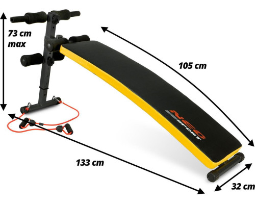 Похила лава з еспандерами NEO SPORT NS-08G