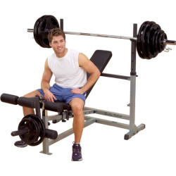 Лава Body-Solid з тренажерною стійкою GDIB46L Professional (1289)