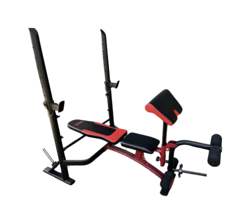 Лавка для жиму York Fitness Delta Pro 2000 з стійкою для штанги та партою Скотта